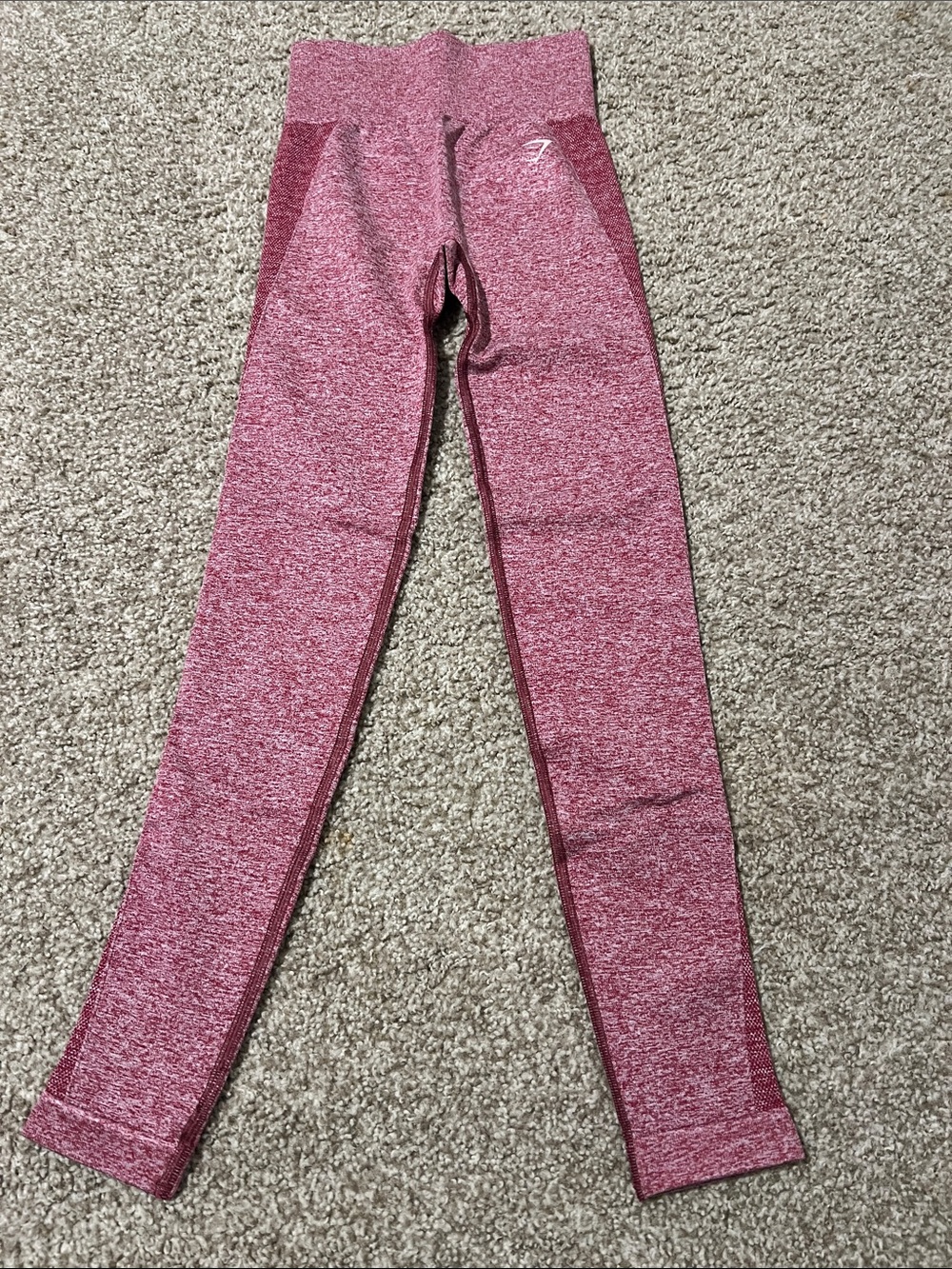 Gymshark Seamless Heathered Rose Leggings